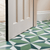 Green Otura Tile Tiles - Handmade